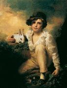 Boy and Rabbit RAEBURN, Sir Henry